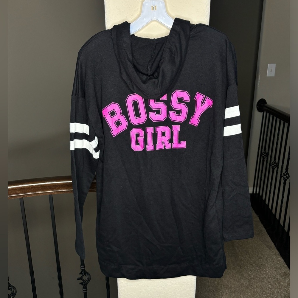 B&B Boutique Graphic Back Hoodie Cotton Blend - Picture 7 of 7